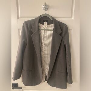 Aqua Charcoal Women's Blazer